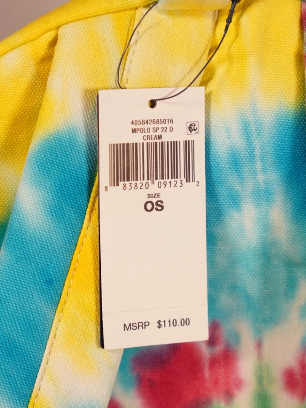 Polo Ralph Lauren Tie Dye Canvas Backpack OS